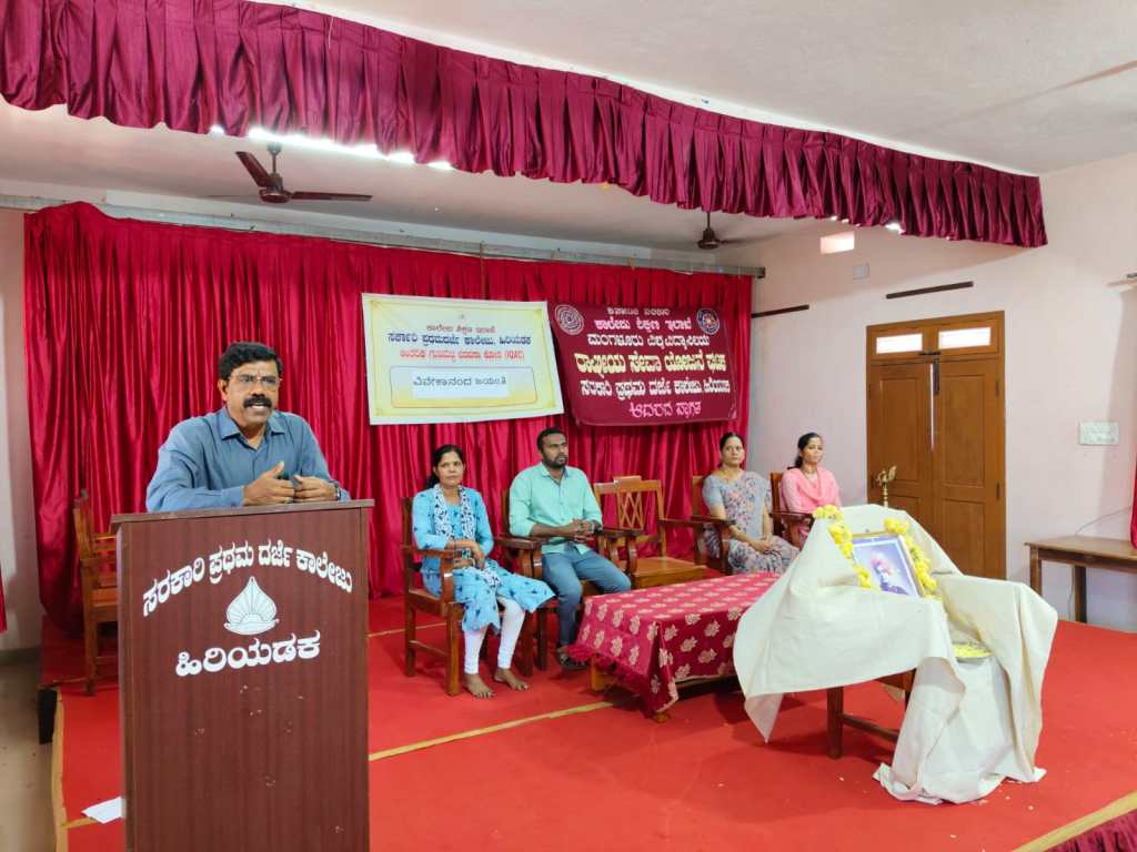 ಆಧ್ಯಾತ್ಮಿಕ ಸತ್ವವನ್ನು ಸಾಮಾಜಿಕ ಸತ್ಯದೊಂದಿಗೆ ಕಸಿ ಮಾಡಿದ ಸ್ವಾಮಿ ವಿವೇಕನಾಂದ